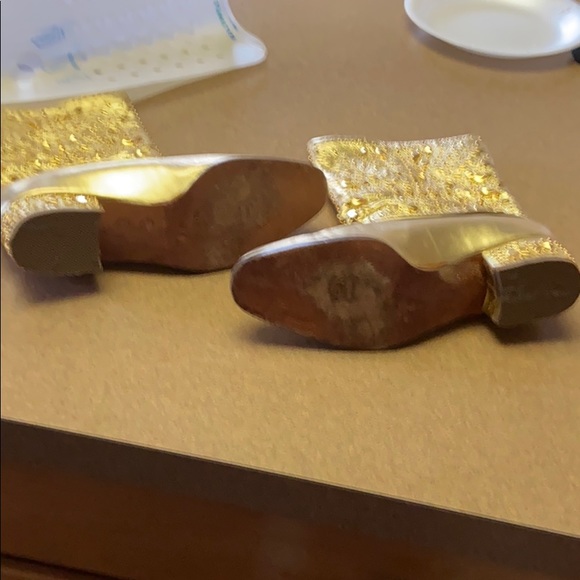 109. Fantasy Collection Vintage Moto Studded Boots sz 7 - Picture 10 of 14